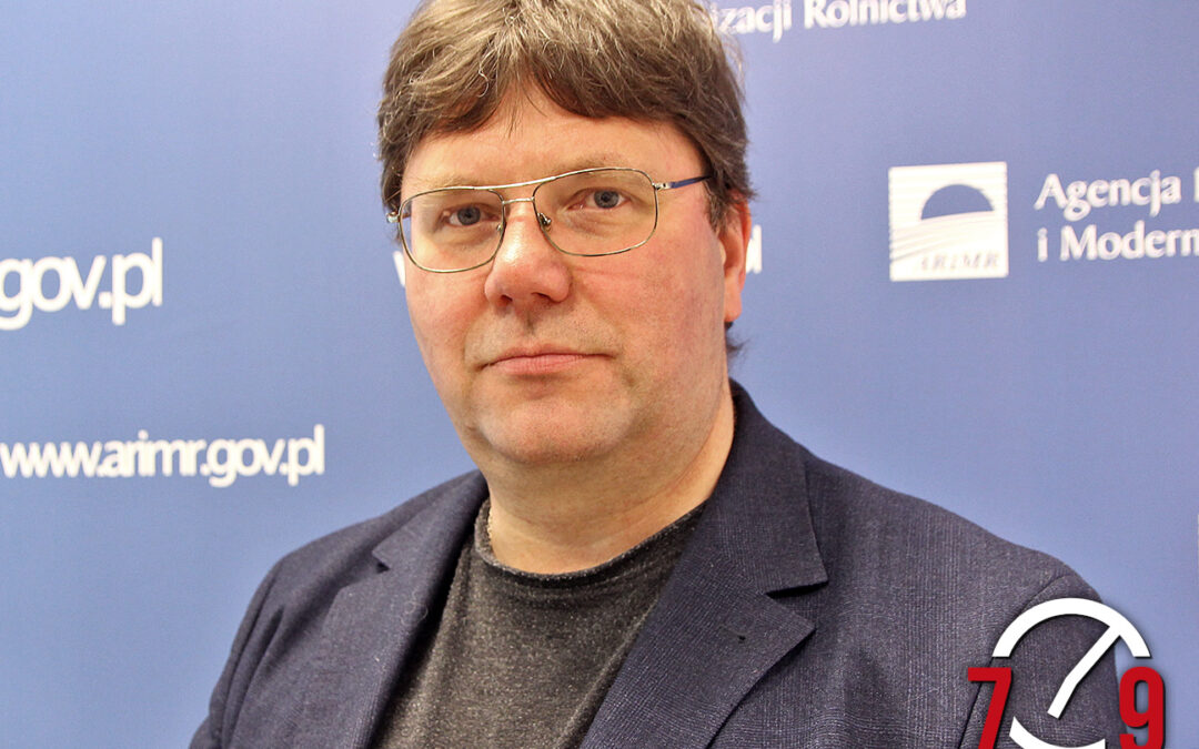 Paweł Wojcieszak – rzecznik prasowy Agencji Restrukturyzacji i Modernizacji Rolnictwa