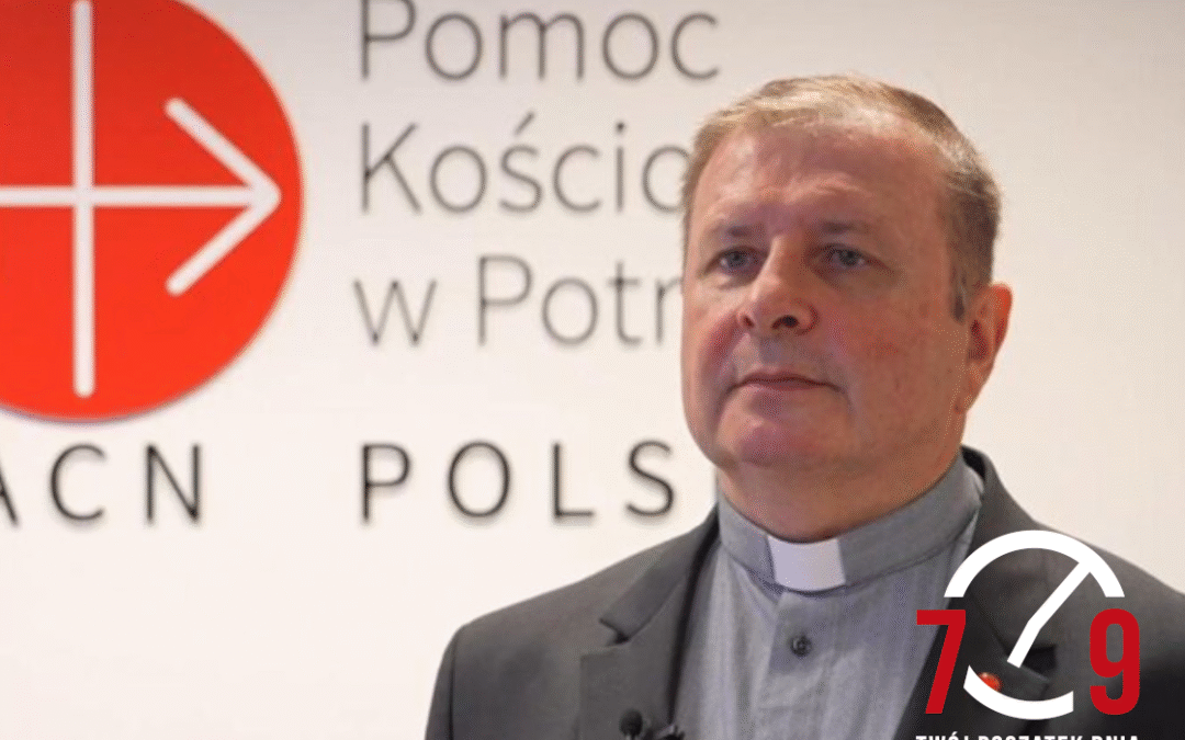 Ks. prof. Jan Witold Żelazny, dyrektor Stowarzyszenia Pomoc Kościołowi w Potrzebie