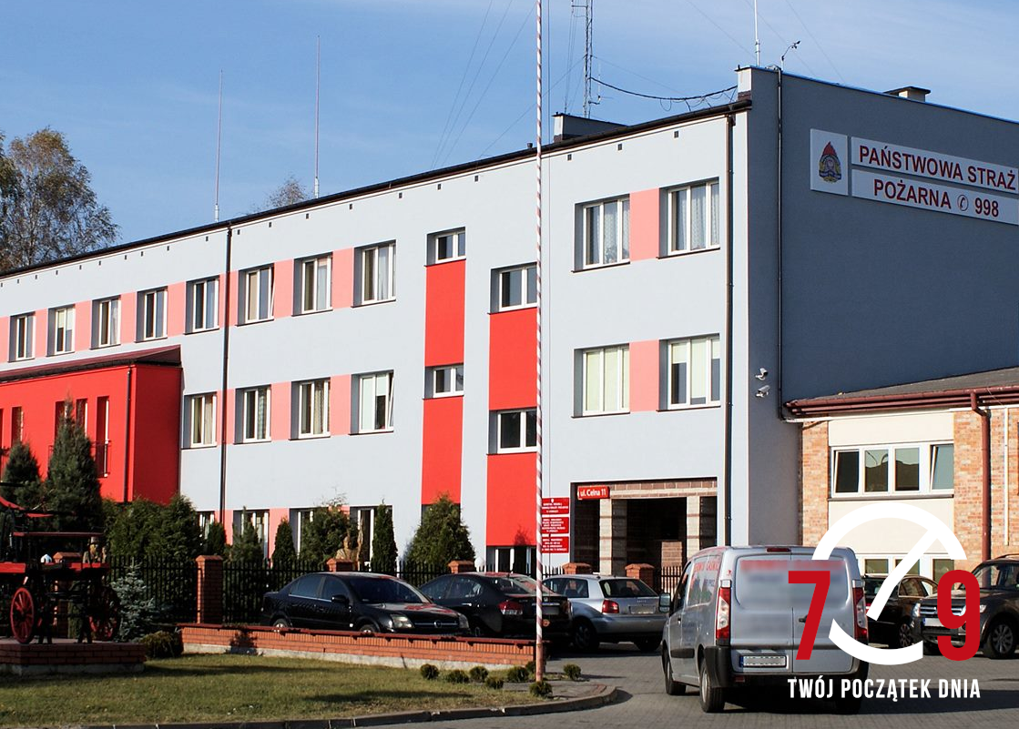 St. kpt. Adrian Stupski, oficer prasowy PSP w Ostrołęce