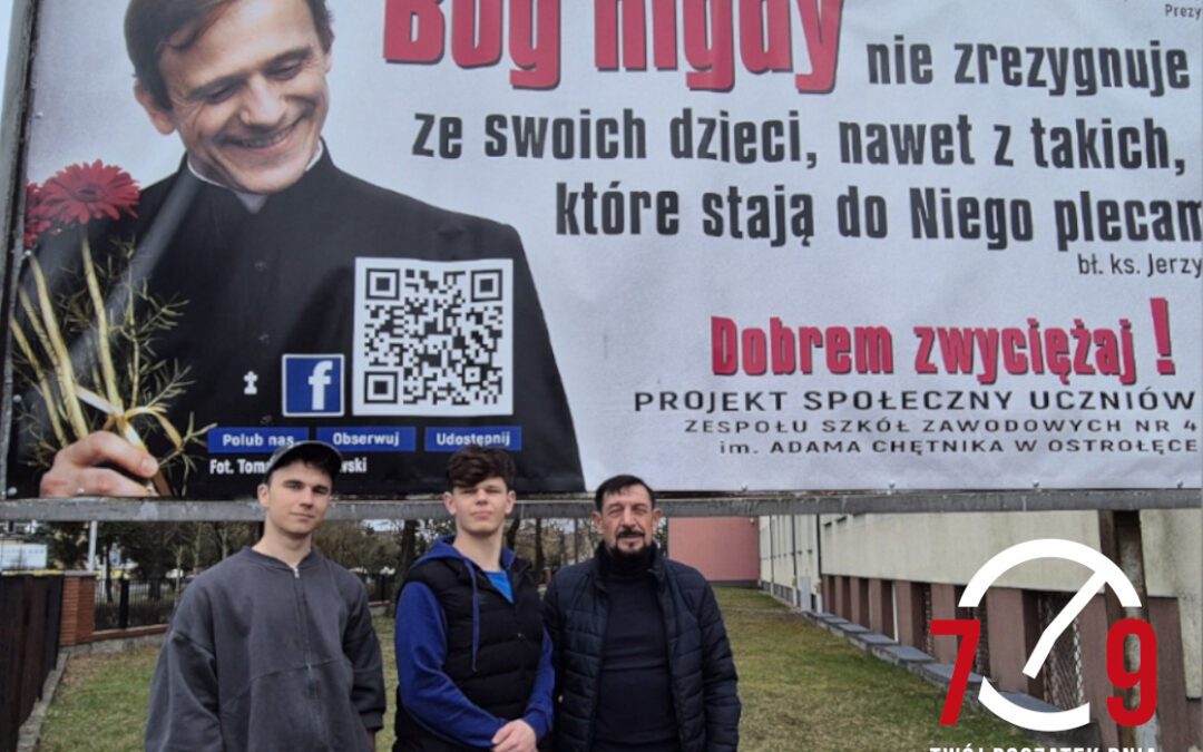 Bogusław Zych, katecheta z ZSZ nr 4 w Ostrołęce