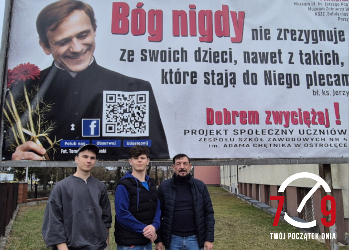 Bogusław Zych, katecheta z ZSZ nr 4 w Ostrołęce