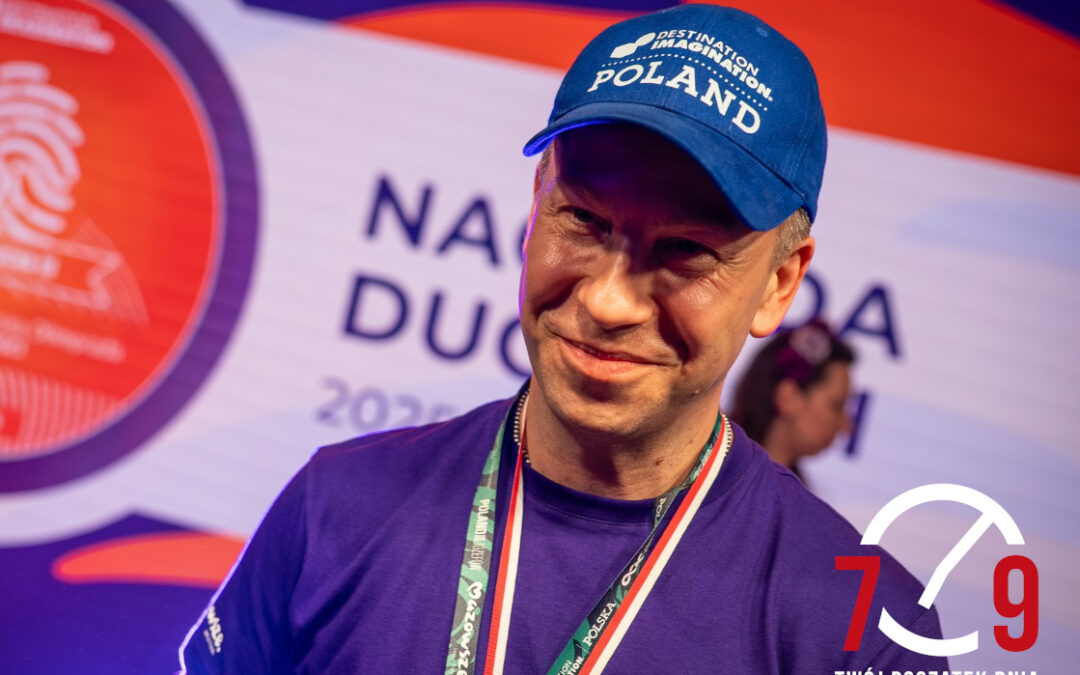 Paweł Andryszak, nauczyciel fizyki, nagrodzony za pracę na rzecz rozwoju kreatywności w Polsce.