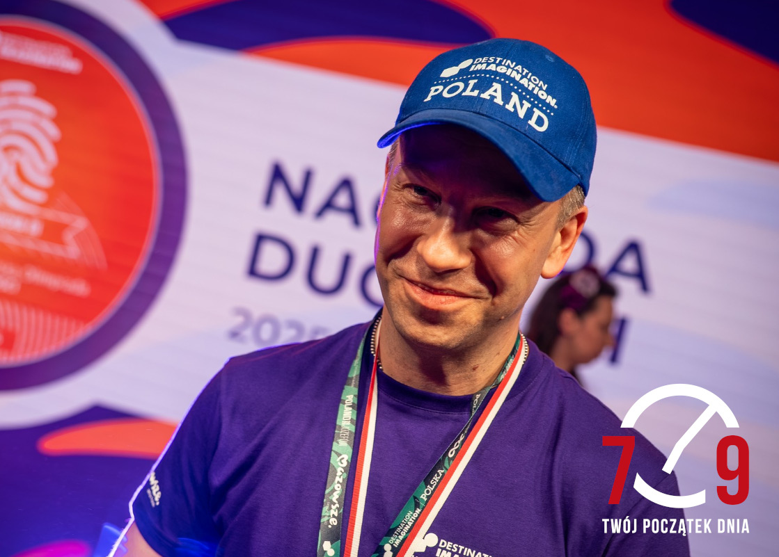 Paweł Andryszak, nauczyciel fizyki, nagrodzony za pracę na rzecz rozwoju kreatywności w Polsce.