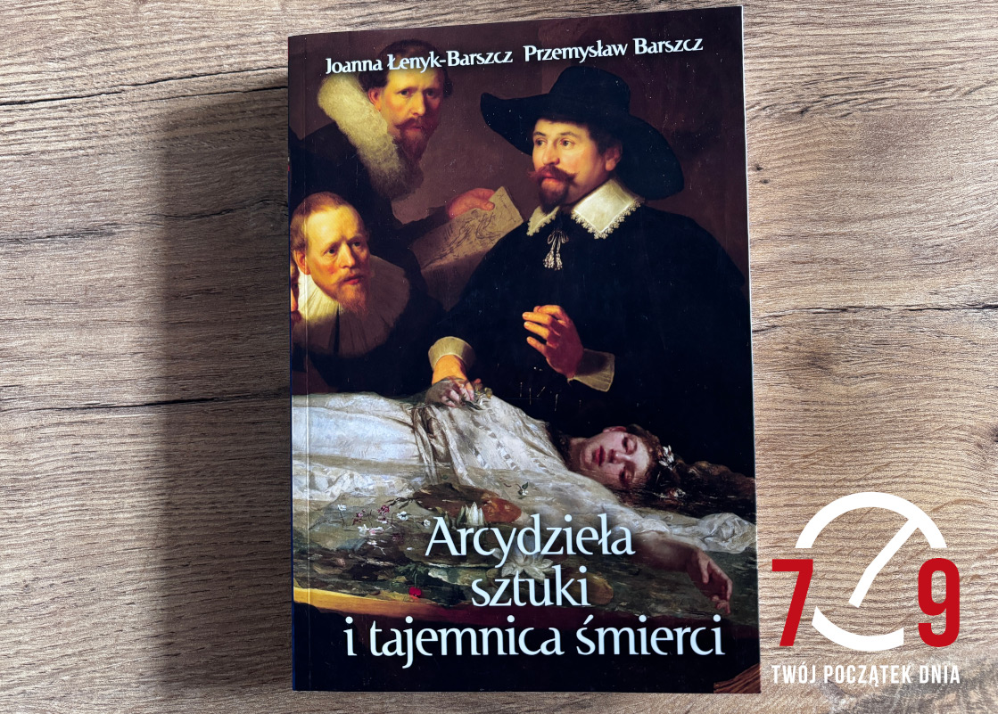 Joanna Łenyk-Barszcz i Przemysław Barszcz, autorzy książki „Arcydzieła sztuki i tajemnica śmierci”